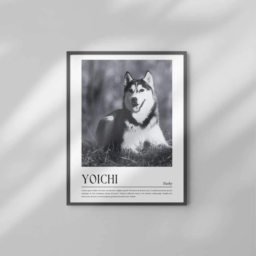 NEW YORK:ペットの写真から作るオリジナルキャンバスアート
