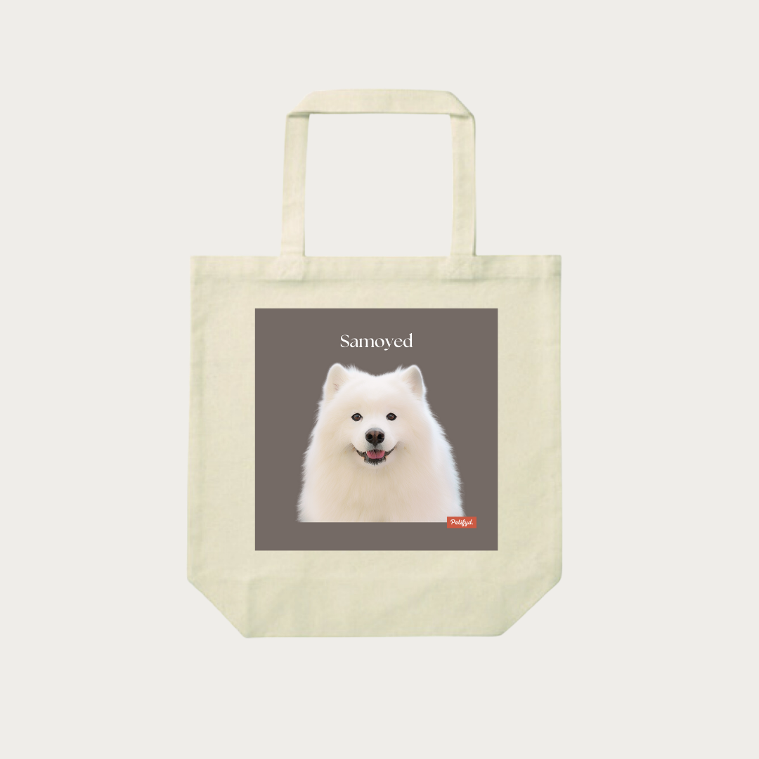 PARIS-totebag- Samoyed