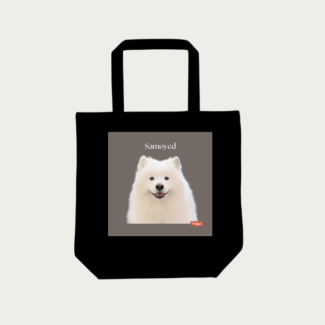 PARIS-totebag- Samoyed