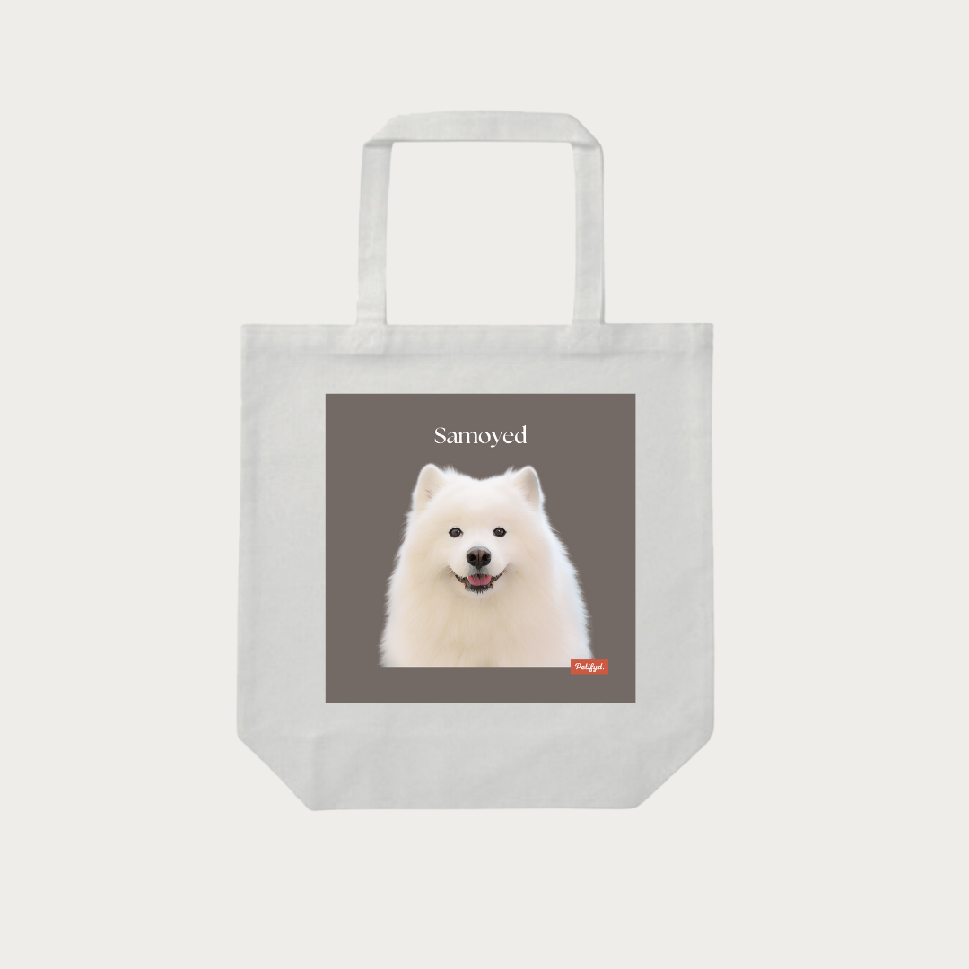 PARIS-totebag- Samoyed