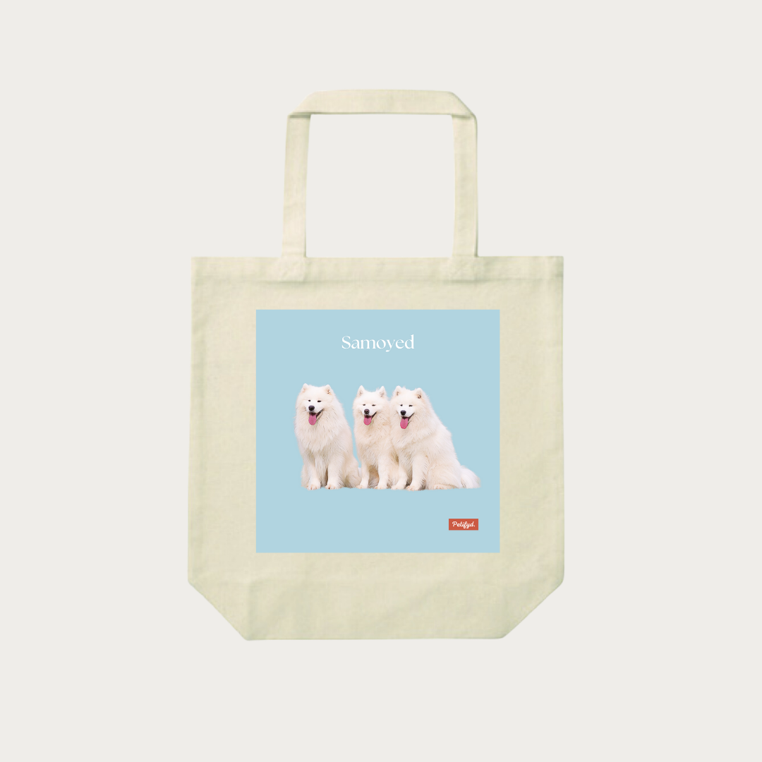 PARIS-totebag- Samoyed 2