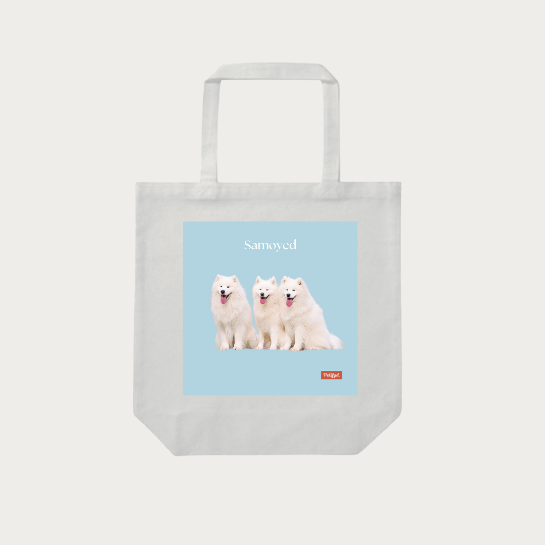 PARIS-totebag- Samoyed 2