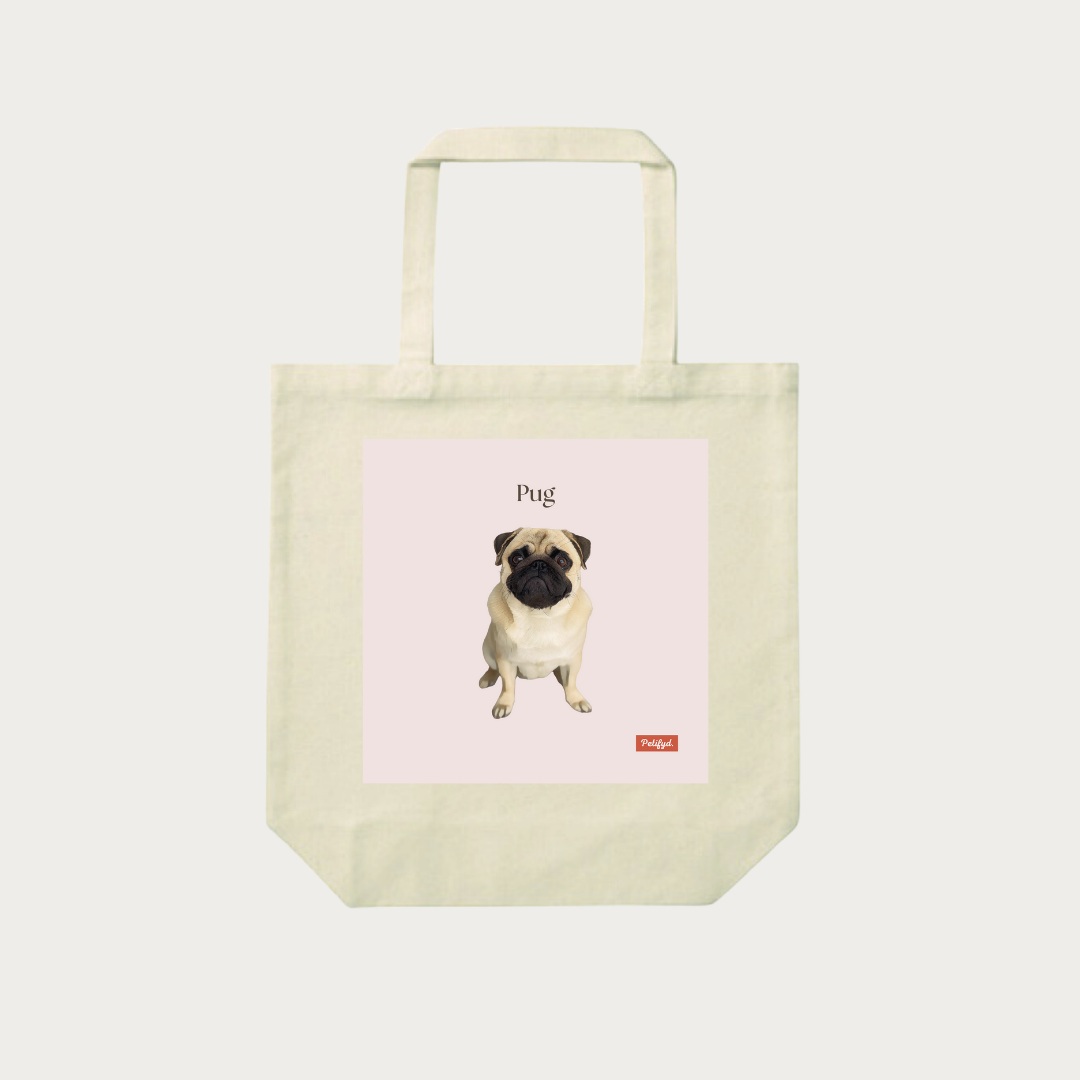 PARIS-totebag- Pug 2