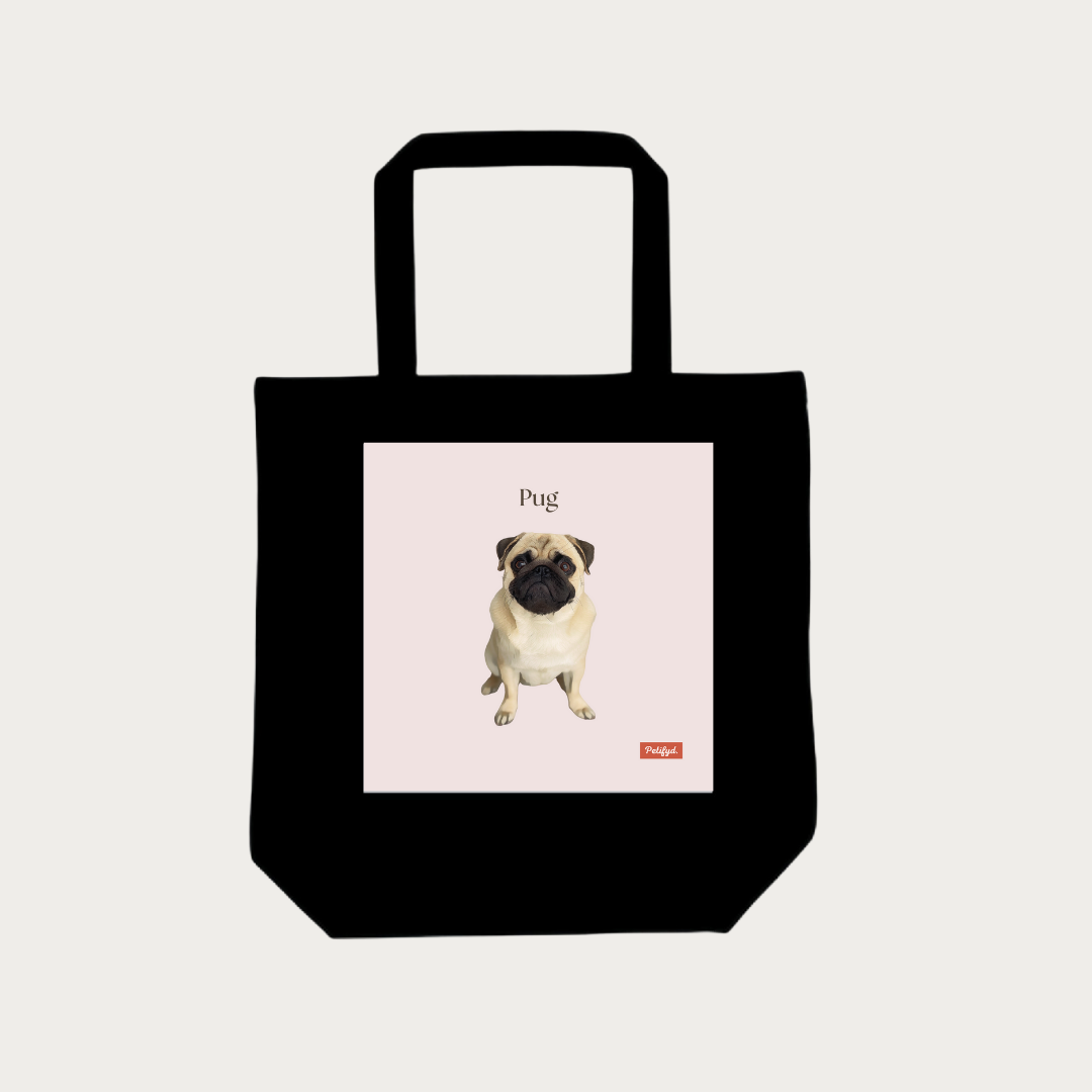 PARIS-totebag- Pug 2