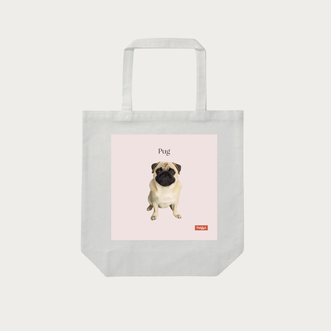 PARIS-totebag- Pug 2