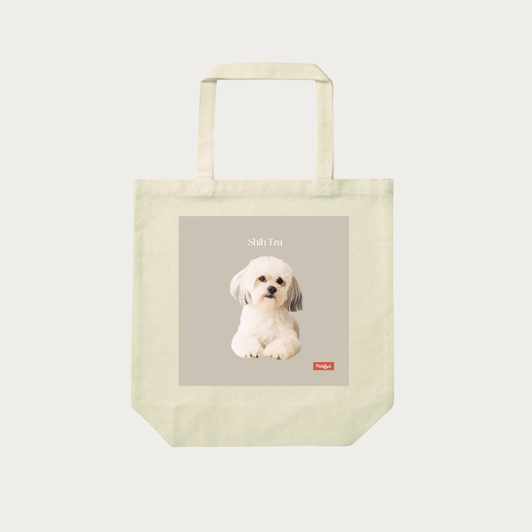 PARIS-totebag- Shih Tzu