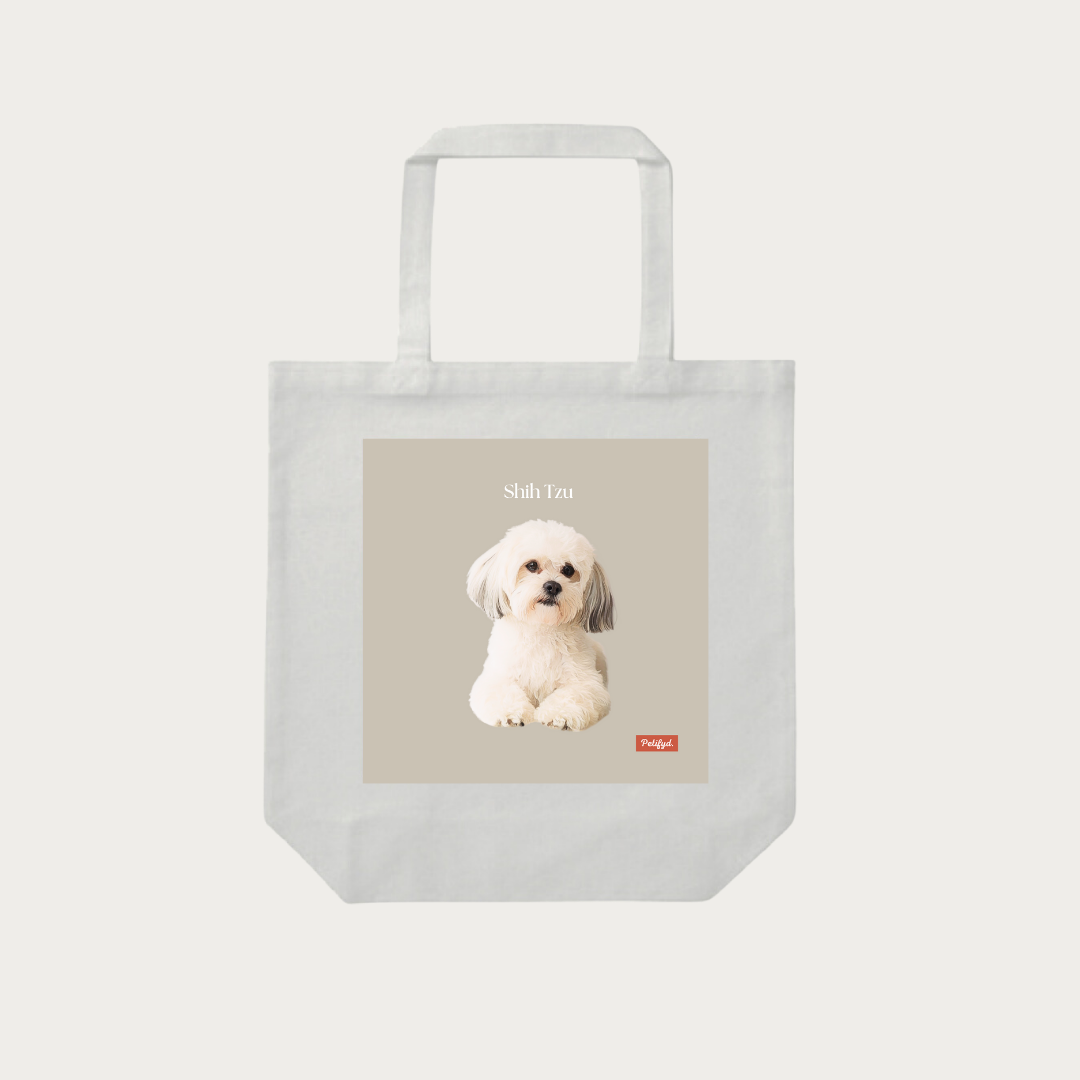 PARIS-totebag- Shih Tzu