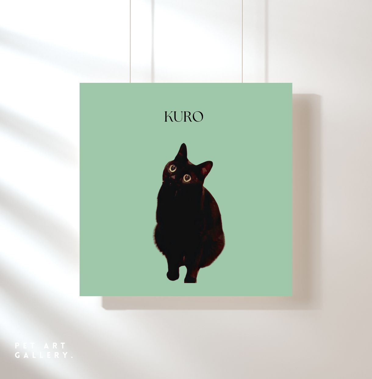 PARIS:ペットの写真から作るオリジナルキャンバスアート