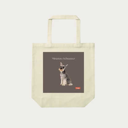 PARIS-totebag- Miniature Schnauzer 2