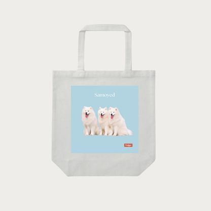 PARIS-totebag- Samoyed 2