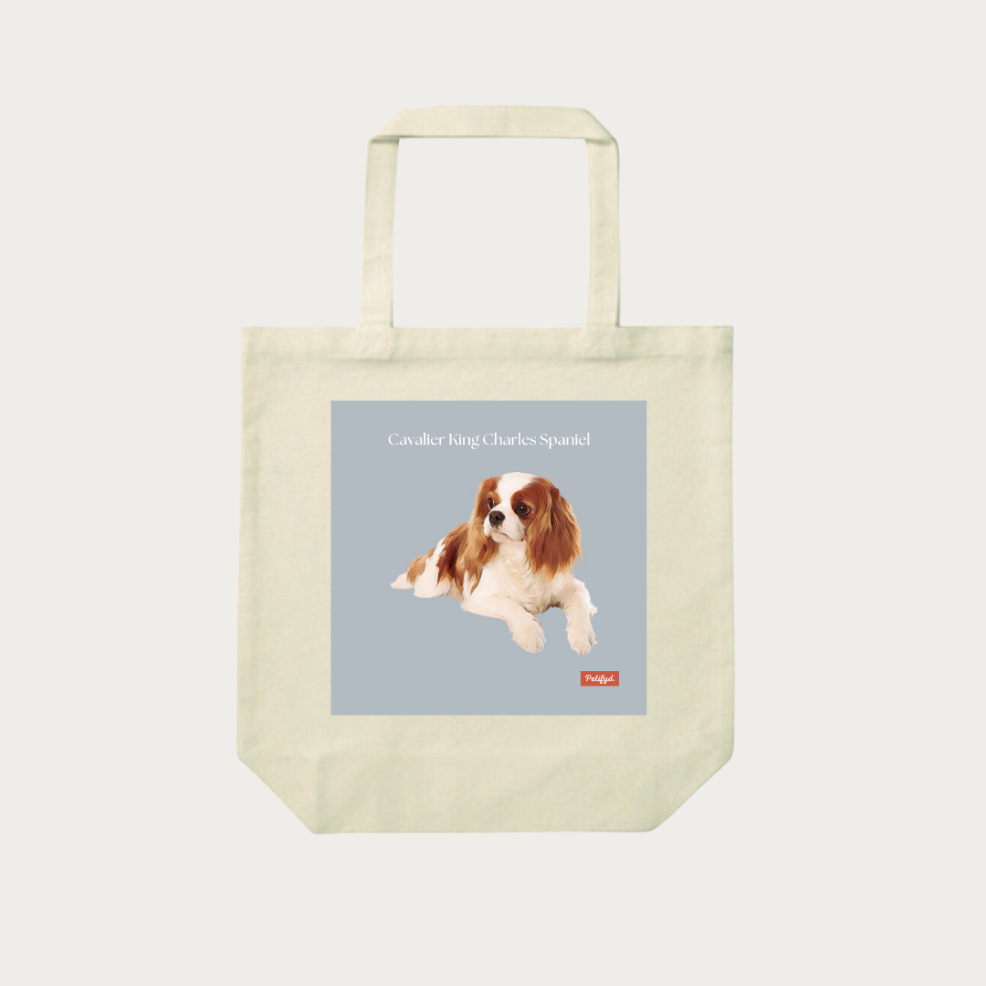 PARIS-totebag-Cavalier King Charles Spaniel