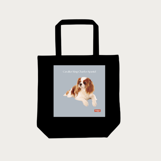 PARIS-totebag-Cavalier King Charles Spaniel