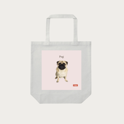 PARIS-totebag- Pug 2