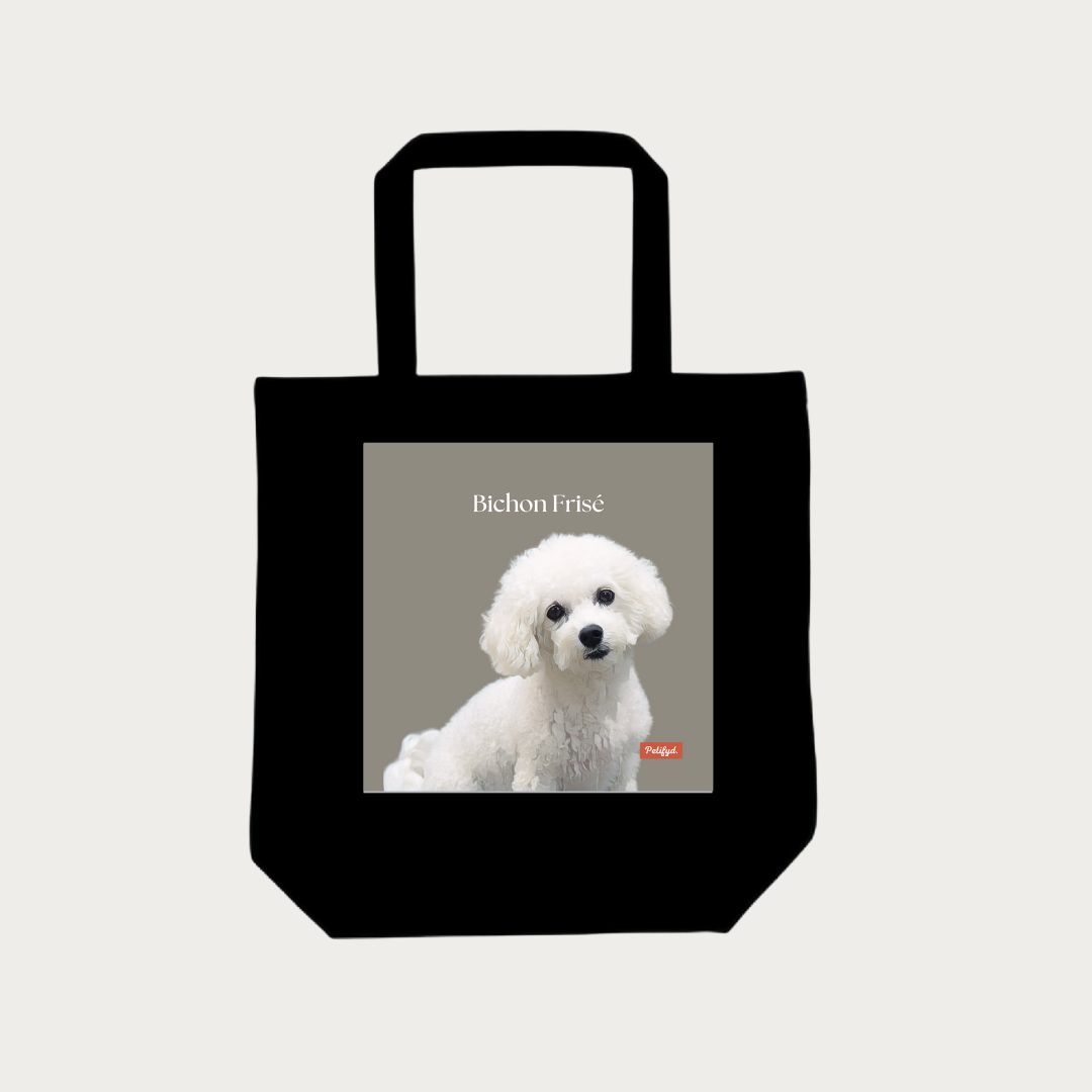 PARIS-totebag- Bichon Frisé 2