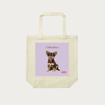 PARIS-totebag- Chihuahua