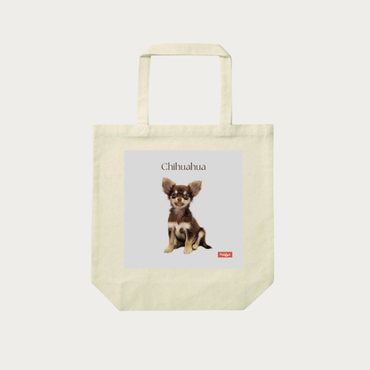 PARIS-totebag- Chihuahua 2