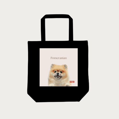 PARIS-totebag- Pomeranian 2