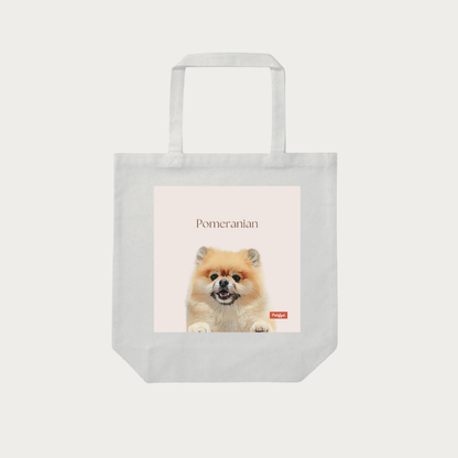 PARIS-totebag- Pomeranian 2