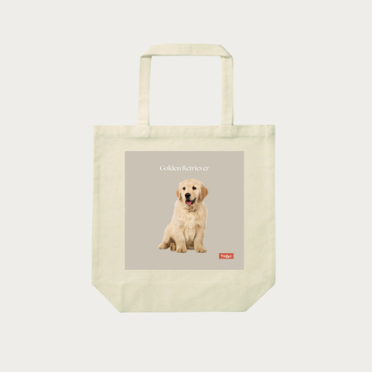 PARIS-totebag- Golden Retriever