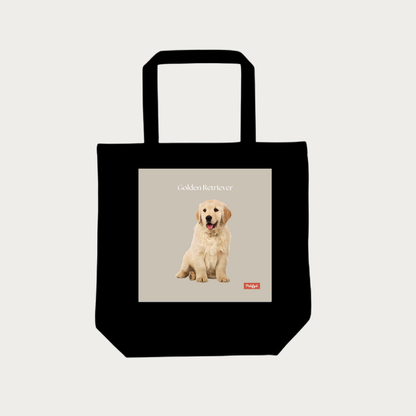 PARIS-totebag- Golden Retriever